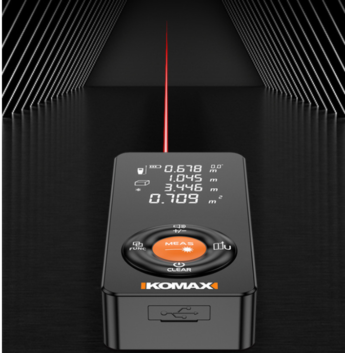 Chargez l&#39;image dans la visionneuse de la galerie, Komax 60M/80M/100M/120M Long Range Handheld Laser Measurer

