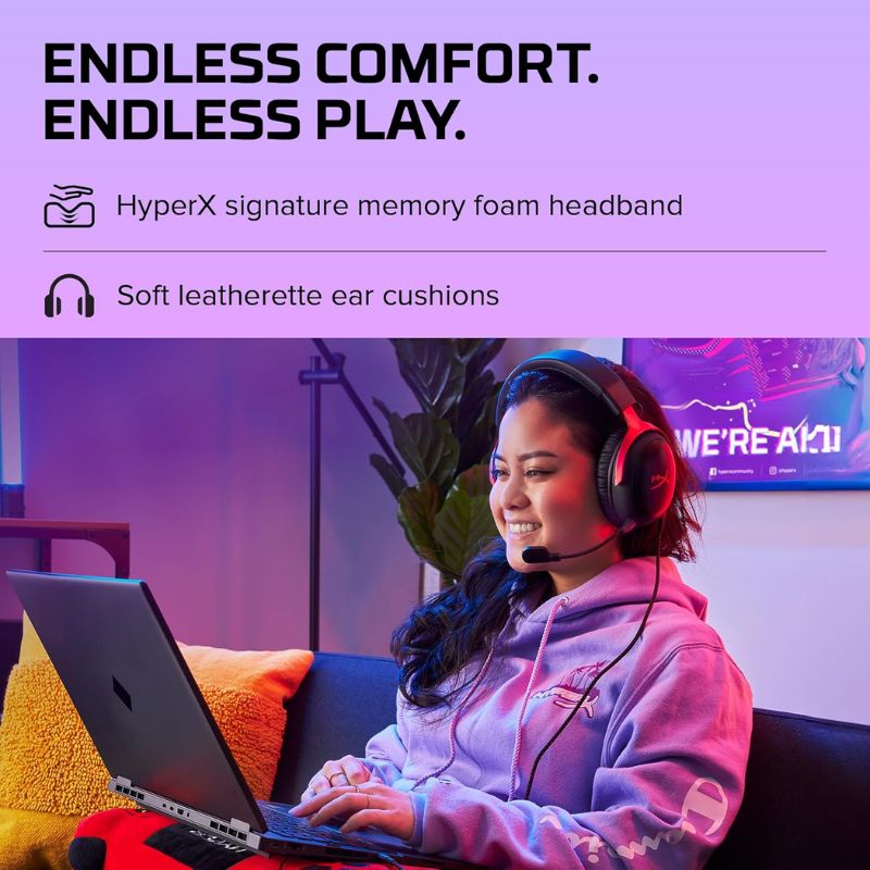 Cargue la imagen en el visor de la galería, HyperX Cloud II – Wired Gaming Headset for PC, PS5 / PS4. Includes 7.1 Virtual Surround Sound and USB Audio Control Box
