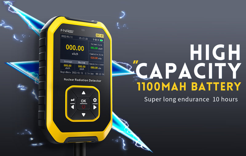 Cargue la imagen en el visor de la galería, [GC-01] FNIRSI Geiger Counter Nuclear Radiation Detector Personal Dosimeter X-ray γ-ray β-ray Radioactivity Tester Marble Detector - Polar Tech Australia
