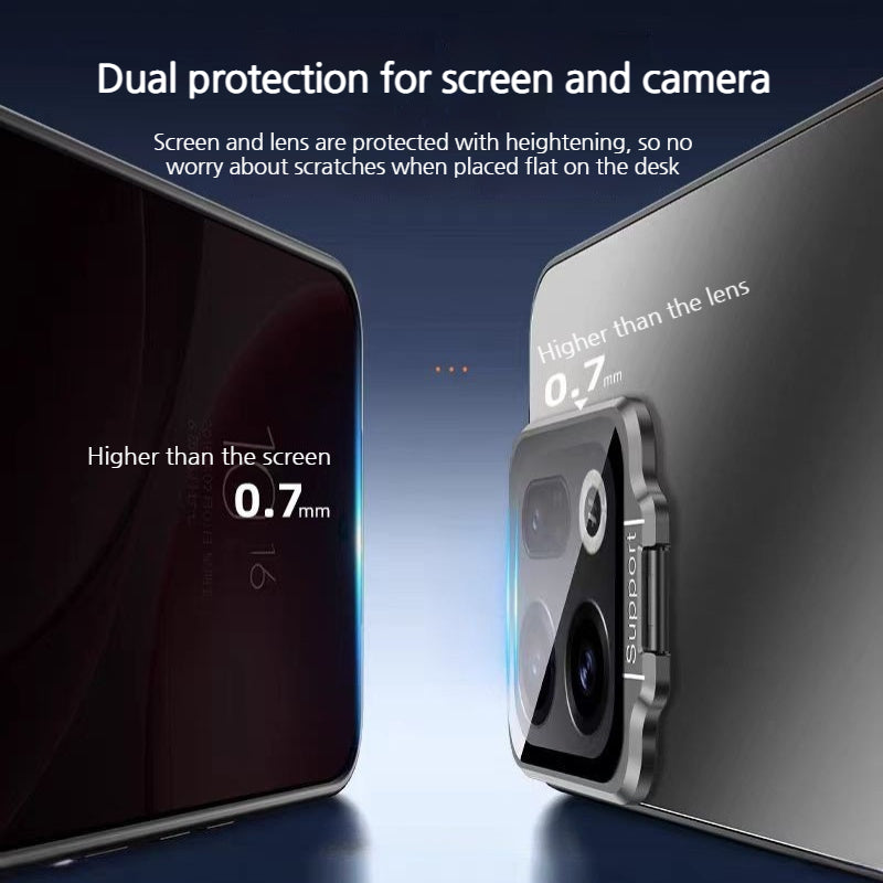 Cargue la imagen en el visor de la galería, [With Lens Bracket] OPPO Find X9/Pro - Ultra-Thin Matte Shockproof Phone Case - i-Station Mobile Phone &amp; Electronic Device Repair and Accessories
