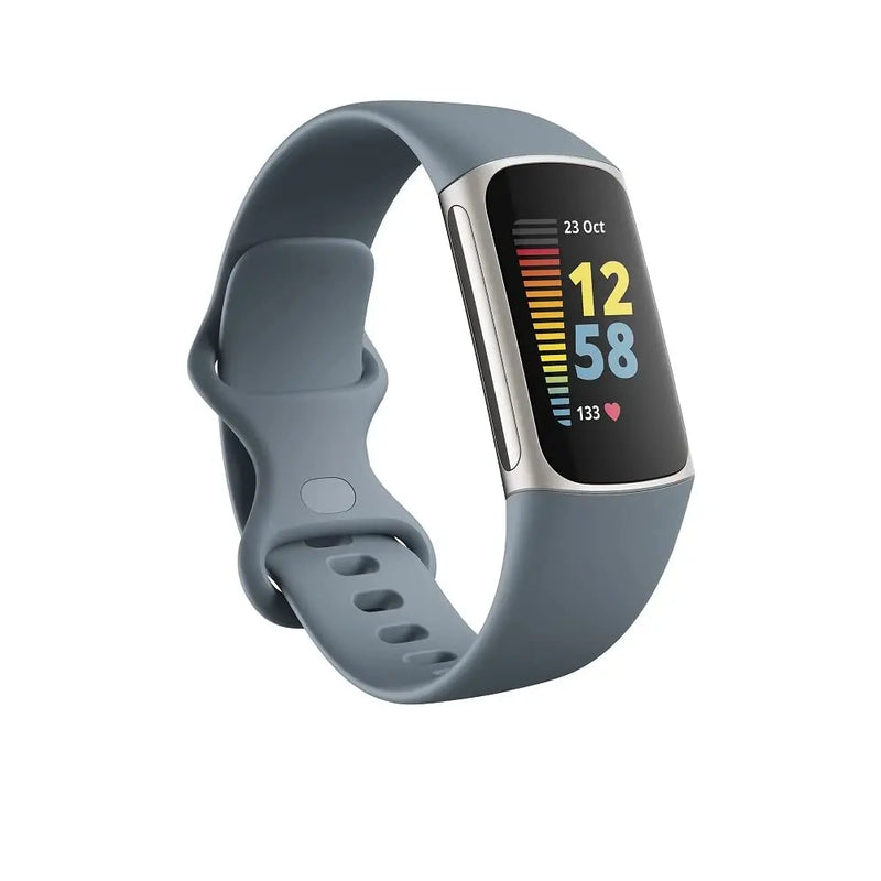 Cargue la imagen en el visor de la galería, Fitbit Charge 5 Advanced Health &amp; Fitness Tracker with Built-in GPS Stress Management Tools 24/7 Heart Rate Sleep Health Tracker
