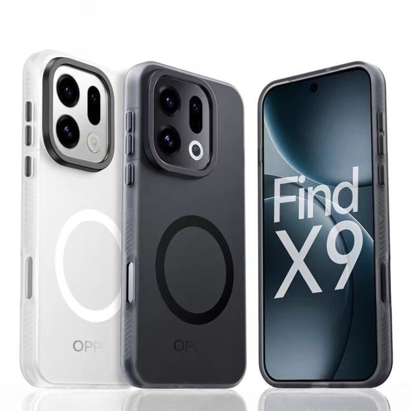 Load image into Gallery viewer, [Magsafe Compatible] OPPO Find X9/Pro - Matte Full Coverage Shockproof Case - i-Station Mobile Phone &amp; Electronic Device Repair and Accessories

