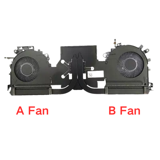 HP OmniBook Ultra 14-FH TPN-Q301 TPN-Q302 Series - Laptop CPU & GPU Cooling Fan Cooler With Heatsink