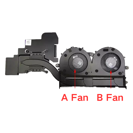 HP EliteBook X360 1040 G11 Series - Laptop CPU & GPU Cooling Fan Cooler With Heatsink