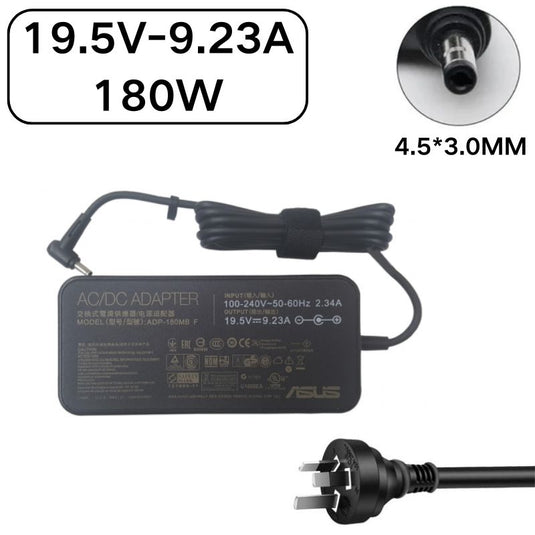 [19.5V-9.23A/180W][4.5x3.0] Asus ZenBook UX580GD Laptop AC Power Supply Adapter Charger - Polar Tech Australia