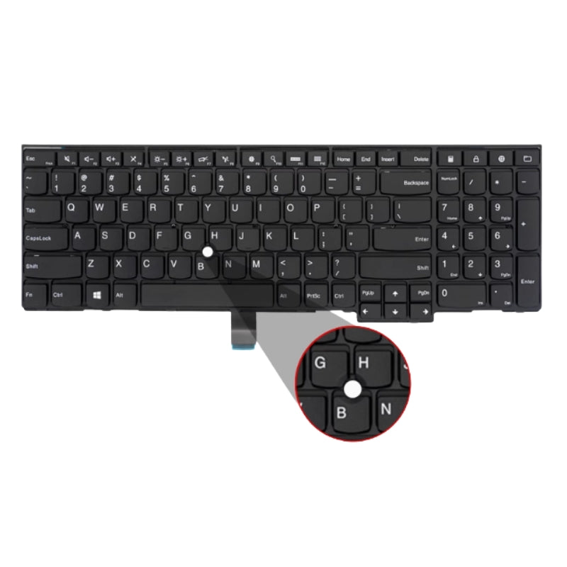 Load image into Gallery viewer, Lenovo ThinkPad E531 E540 / T540P T550 T560 / W540 W541 W550 W550S / L540 L560 L570 Series - Laptop Keyboard With Backlit US Layout
