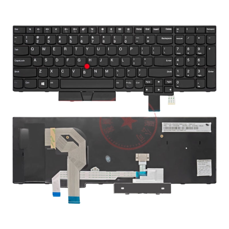 Load image into Gallery viewer, Lenovo ThinkPad P52S Series - Laptop Keyboard With Backlit US Layout
