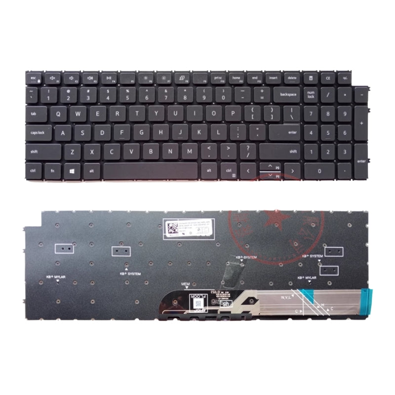 Cargue la imagen en el visor de la galería, DELL Inspiron 3510 3525 3511 3515 15 5515 7510 / 16 Plus 7610 Series - Laptop Keyboard With Backlit US Layout - Polar Tech Australia
