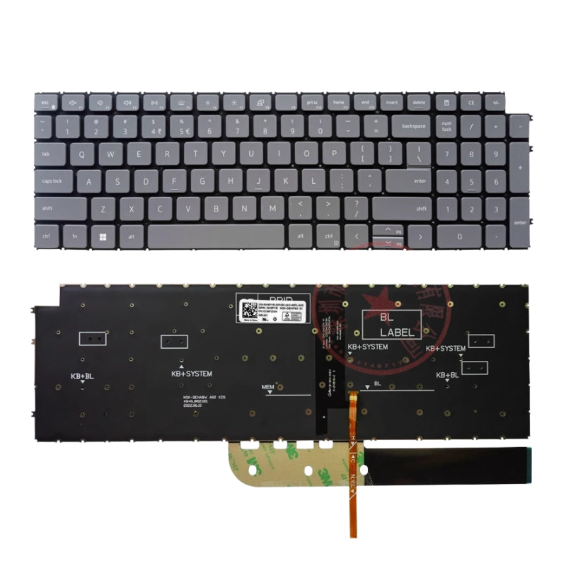 Cargue la imagen en el visor de la galería, DELL Inspiron 3510 3525 3511 3515 15 5515 7510 / 16 Plus 7610 Series - Laptop Keyboard With Backlit US Layout - Polar Tech Australia

