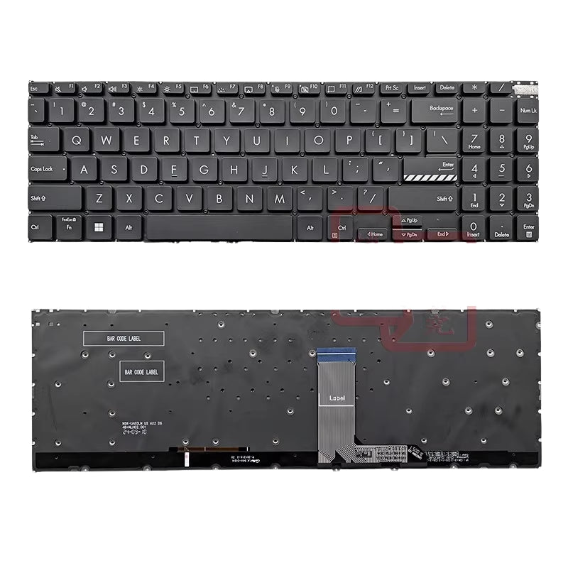 Load image into Gallery viewer, ASUS Vivobook Pro 15 16 K6602Z K6502V N7601Z M7600Q Series - Laptop Keyboard With Backlit US Layout
