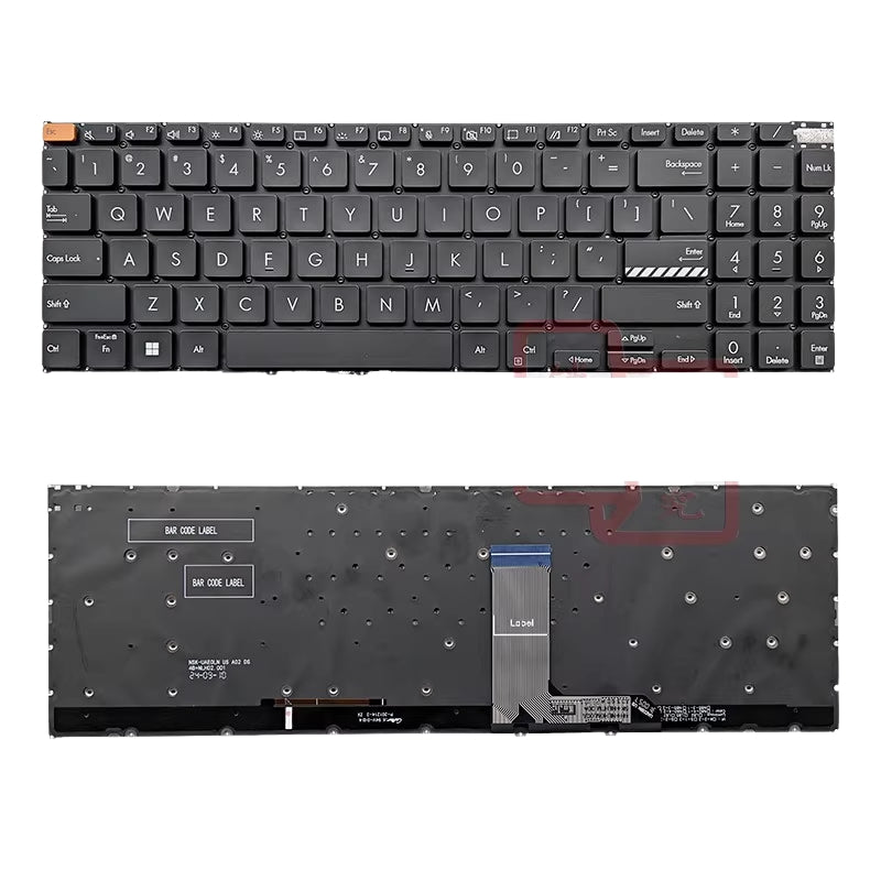 Load image into Gallery viewer, ASUS Vivobook Pro 15 16 K6602Z K6502V N7601Z M7600Q Series - Laptop Keyboard With Backlit US Layout

