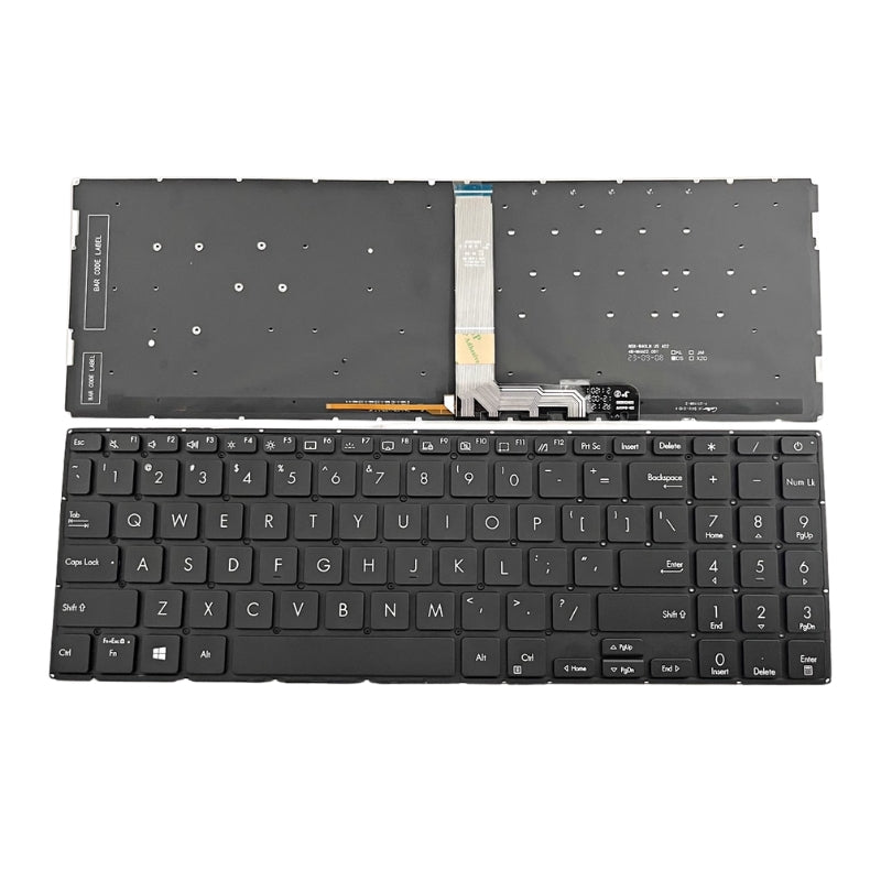 Cargue la imagen en el visor de la galería, ASUS ZenBook Pro 15 UX535 UX535QE UX535L Series - Laptop Keyboard With Backlit US Layout - Polar Tech Australia
