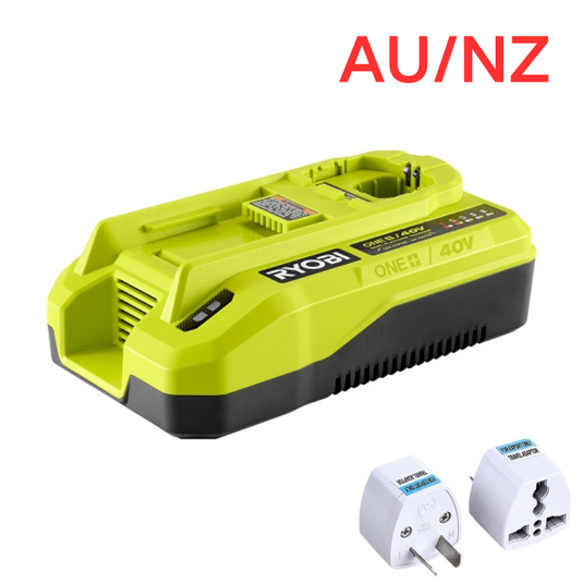 [ONE+][18V-12A / 36V~40V-6A] Genuine Original Ryobi ONE+ 18V/40V Dual Platform - Electrical Tool Li-ion Battery Fast Charger - Polar Tech Australia
