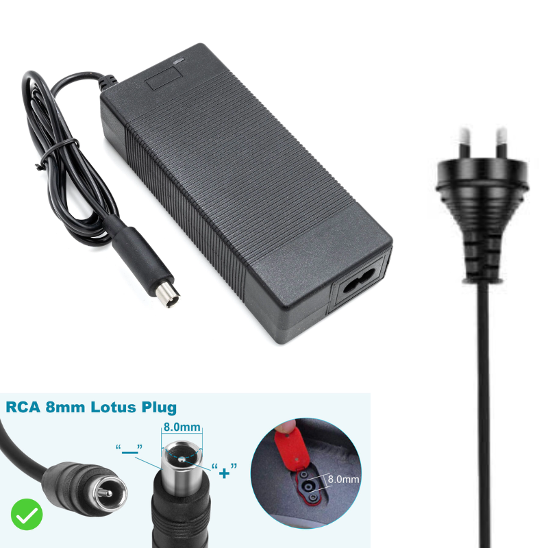 Load image into Gallery viewer, [48V-54.6V/3A][Lotus Plug] Universal Electric Scooter Replacement Charger - Polar Tech Australia
