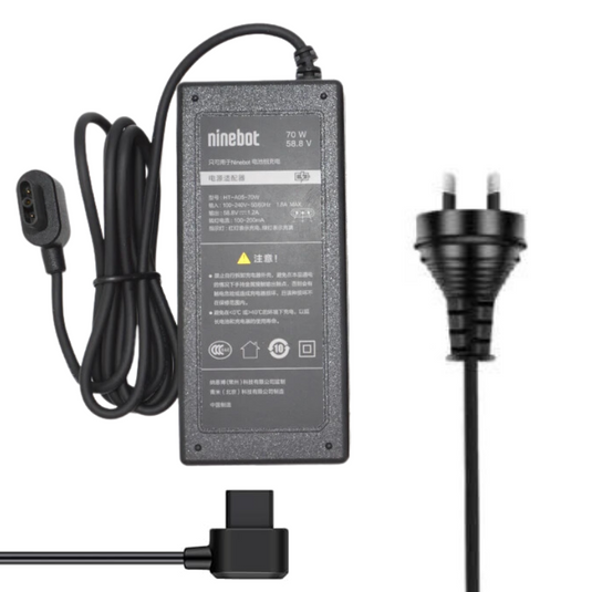 [70W/58.8V-1.2A][Flat Square] Segway Ninebot Scooter S Plus Z6 Z8 Z10 Replacement Charger - Polar Tech Australia