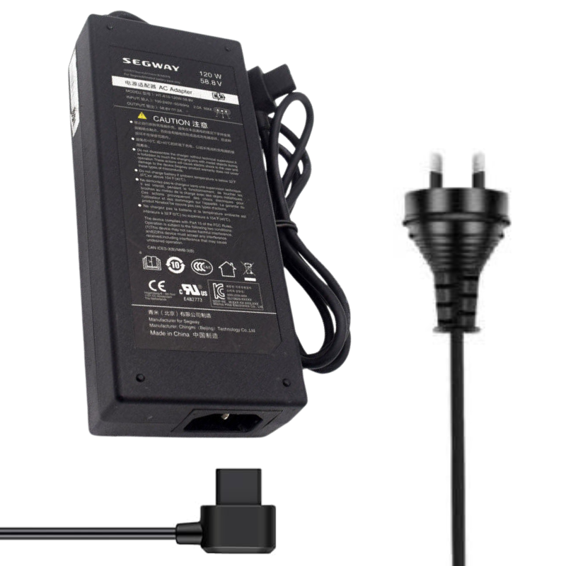 Chargez l&#39;image dans la visionneuse de la galerie, [120W/58.8V-2A][Flat Square] Segway Ninebot One Z10 Replacement Charger - Polar Tech Australia
