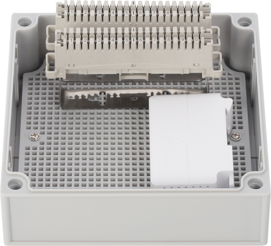[With Grid] Large Size IP67 Waterproof indoor & outdoor ABS Plastic Electrical Junction Box Enclosure Box - Polar Tech Australia