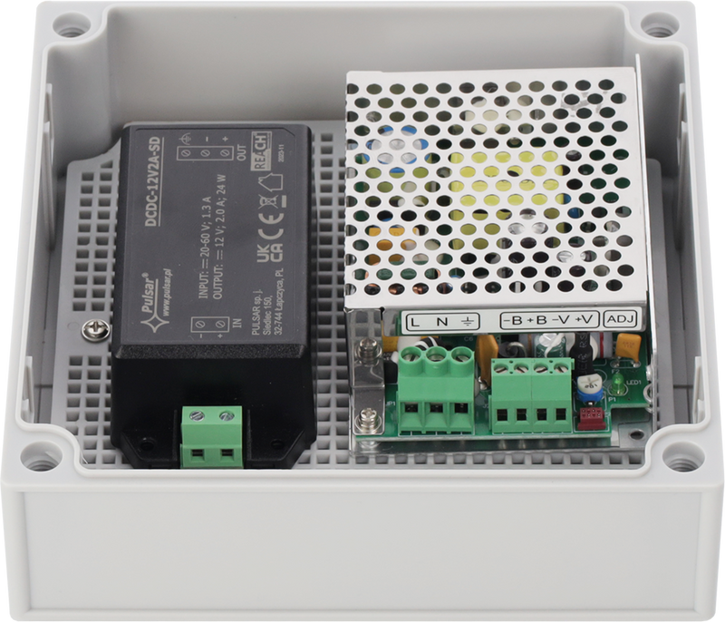 Load image into Gallery viewer, [With Grid] Large Size IP67 Waterproof indoor &amp; outdoor ABS Plastic Electrical Junction Box Enclosure Box - Polar Tech Australia
