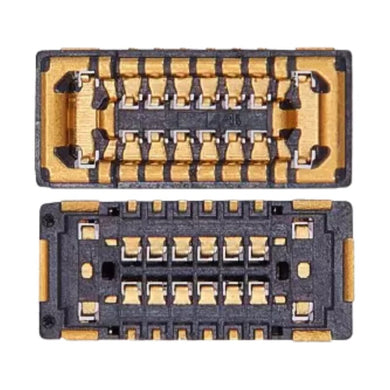 [12 Pin] Apple iPhone 12 / 12 Pro / 12 Mini Flashlight  Microphone FPC Connector - Polar Tech Australia