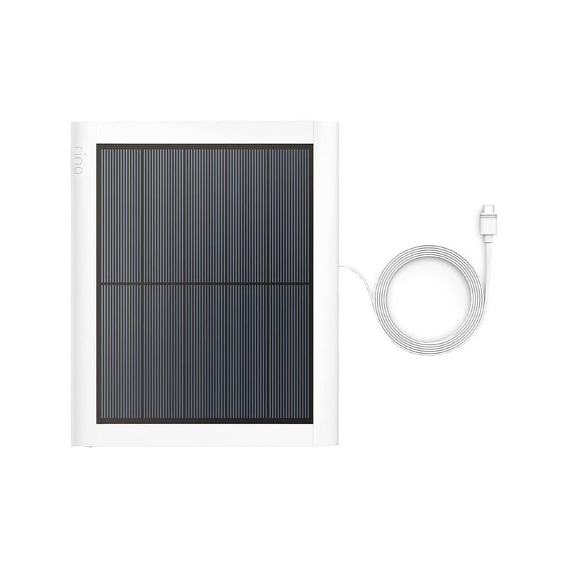Cargue la imagen en el visor de la galería, [B0B27JY45L] Ring Solar Panel (2nd Gen) - White Ring Spotlight Battery - Polar Tech Australia
