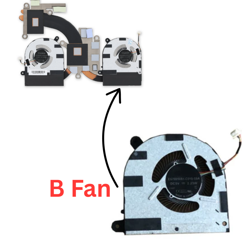 Cargue la imagen en el visor de la galería, Lenovo Yoga 720-15IKB Series - Laptop CPU &amp; GPU Cooling Fan Cooler - Polar Tech Australia
