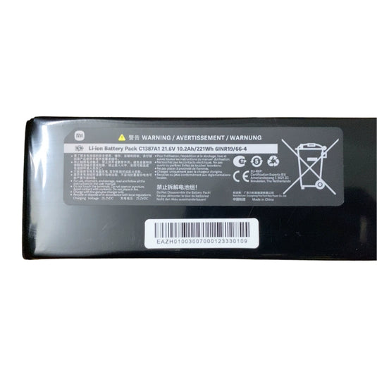 [C1387A1] Genuine Original Xiaomi Mijia Electric Scooter 4 Lite (2nd Gen) - Replacement Battery - Polar Tech Australia
