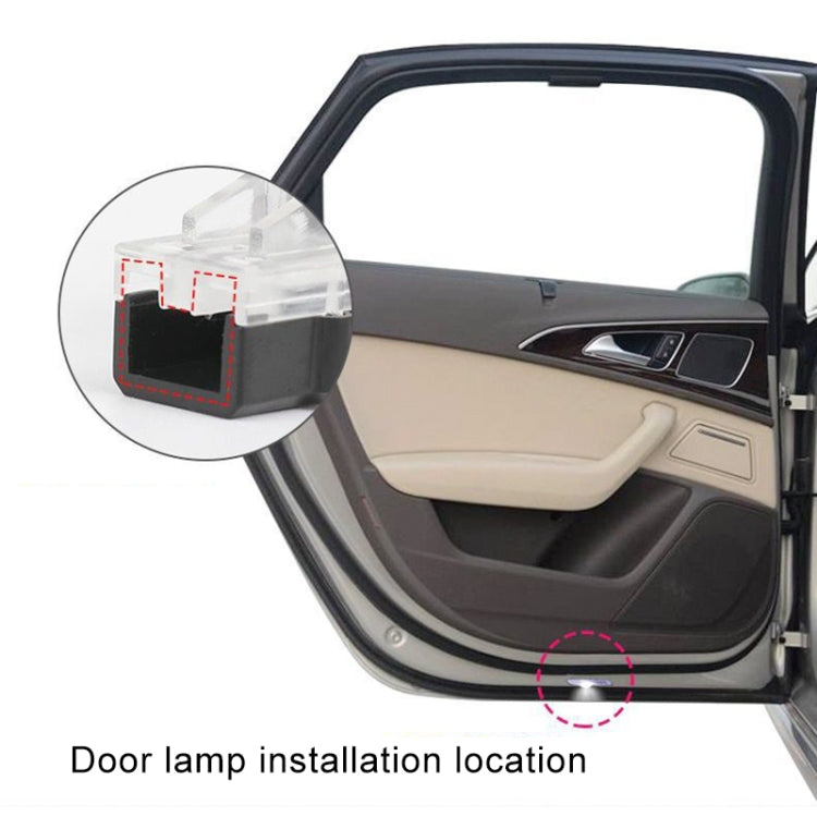 Cargue la imagen en el visor de la galería, [1 Pair] Volvo Car 3D Door Logo Light Brand Shadow Lights - Polar Tech Australia
