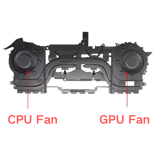 Lenovo Legion 7 16AGP11 Series - Laptop CPU & GPU Cooling Fan Cooler With Heatsink