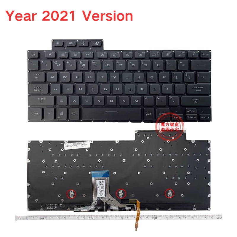 Load image into Gallery viewer, ASUS ROG Flow X13 GV301 13.4&quot; 13.4 Inch Series - Laptop Keyboard With Backlit US Layout
