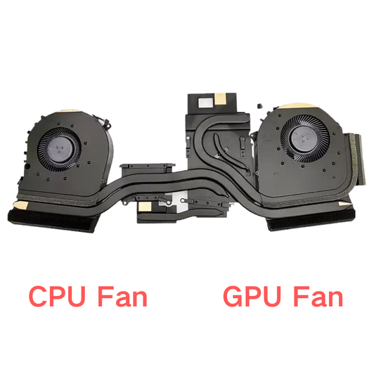 HP OMEN 17-CB Series - Laptop CPU & GPU Cooling Fan Cooler With Heatsink