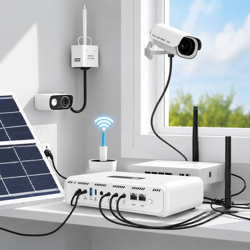Load image into Gallery viewer, [8000mAh] Universal Mini UPS 36W Battery Backup 5V 9V 12V 24V 48V Adjustable Output For WIFI Router, Modem, POE Switch, Security Camera CCTV &amp; Alarm &amp; Attendance Machine LED Light
