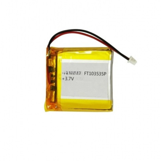 [PH2.0-JST Connector][103535] Universal 1300mAh 3.7V Rechargeable Li-Ion Lithium Polymer Battery - Polar Tech Australia