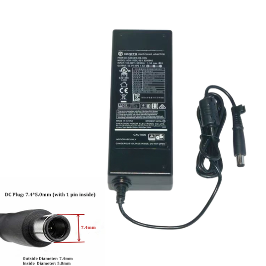 [52V-1.8A][7.4mmx5.0mm With Central Pin] Hoioto Uniview DVR NVR Intercom System Power Adapter - Polar Tech Australia