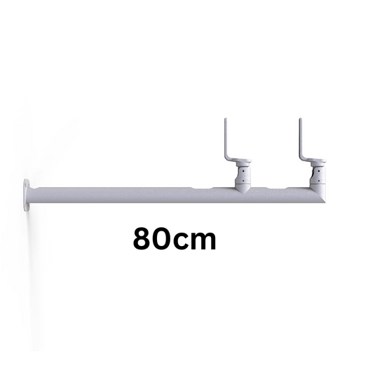 [1 Split 2] Universal Aluminium CCTV Bullet Camera Wall or Ceiling Mount Bracket Holder