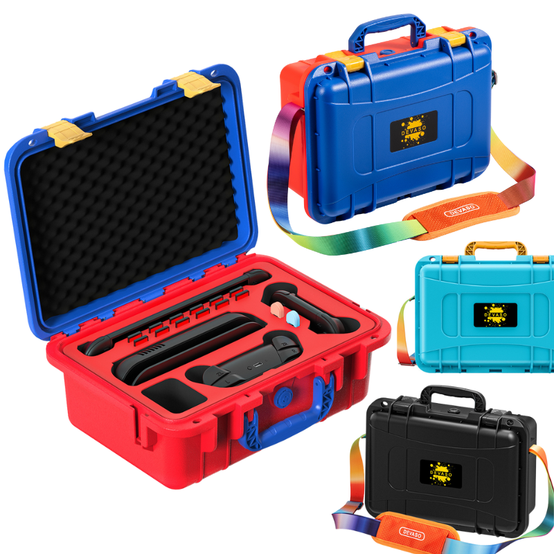 Cargue la imagen en el visor de la galería, Nintendo Switch 2  - STARTRC Heavy Duty Waterproof All-in-one Multifunction Durable Carry Box Travel Storage Suitcase - Polar Tech Australia
