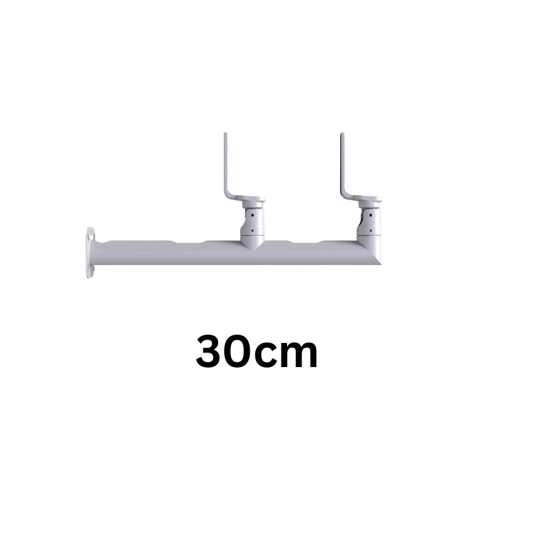 Load image into Gallery viewer, [1 Split 2] Universal Aluminium CCTV Bullet Camera Wall or Ceiling Mount Bracket Holder - Polar Tech Australia
