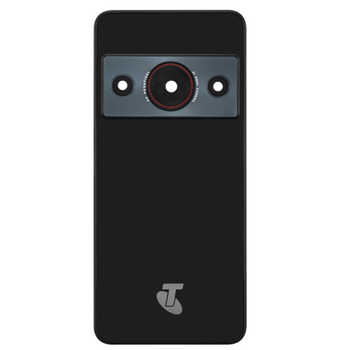 [With Camera Lens] ZTE A75 Pro / Telstra T-Elite 5G - Back Rear Battery Cover (Black) - Polar Tech Australia