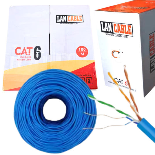 [100M] Cat6 UTP Ethernet LAN Network Wire CCTV Internet Cable