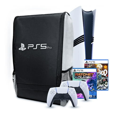 Cargue la imagen en el visor de la galería, SONY PlayStation 5 Pro / PS5 Pro - All-in-one Multifunction Durable Carry Shoulder Bag Travel Storage Bag
