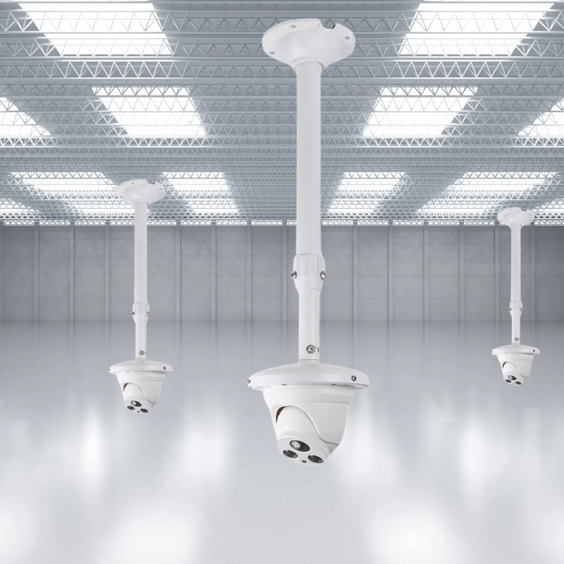 Load image into Gallery viewer, Universal Retractable Extension Aluminium CCTV Dome Camera Wall or Ceiling Mount Bracket Holder - Polar Tech Australia
