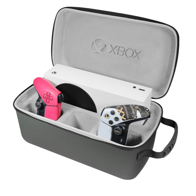 Chargez l&#39;image dans la visionneuse de la galerie, XBox Series S - Large EVA Hard Shell Box Travel Hand Carry Bag Protection Case
