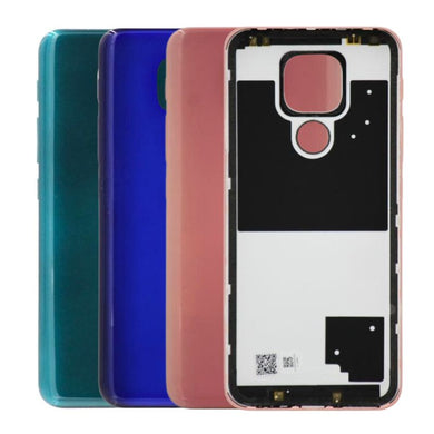 [No Camera Lens] Motorola Moto G9 Play Back Rear Battery Cover Housing Frame - Polar Tech Australia