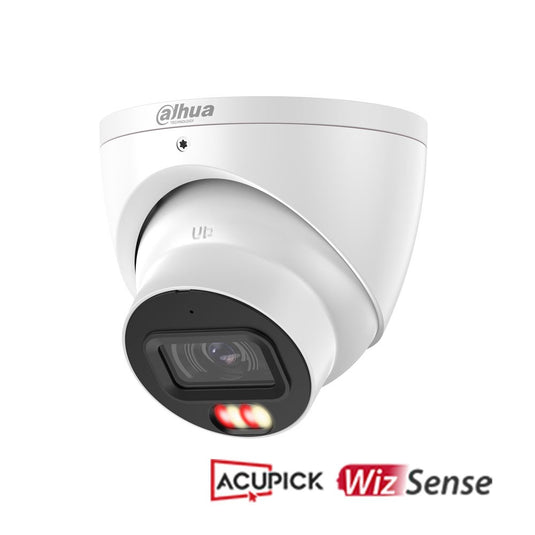 [DH-IPC-HDW3867EM] Dahua WizSense Series 8MP Eyeball Network Camera with 2.8mm Fixed Lens, AcuPick Technology and White Light LED