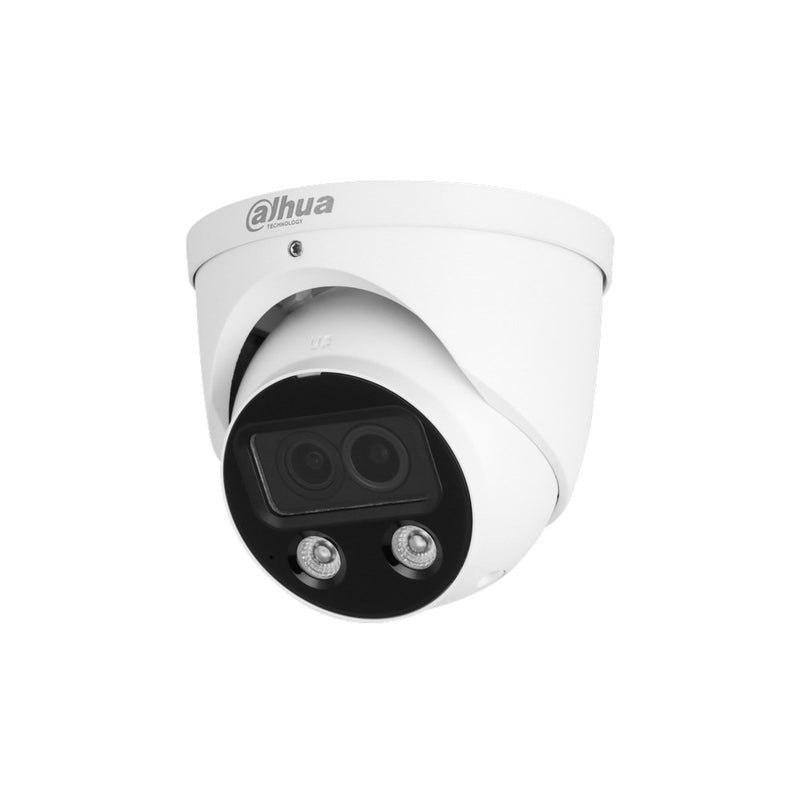Cargue la imagen en el visor de la galería, [DH-IPC-HDW5449HP-ASE-D2] Dahua WizMind Series 4MP Eyeball Network Camera with 2.8mm Fixed Dual Lens Full-Color Technology IP67 - Polar Tech Australia
