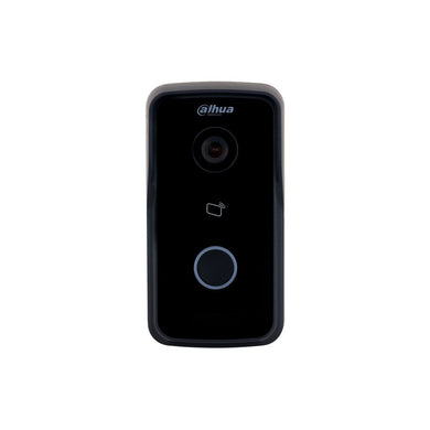 [DHI-VTO2111D-P-S3] Dahua IP Video 1 Button Black Residential Intercom Door Station with 2MP Camera and Card Reader IP65 - Polar Tech Australia