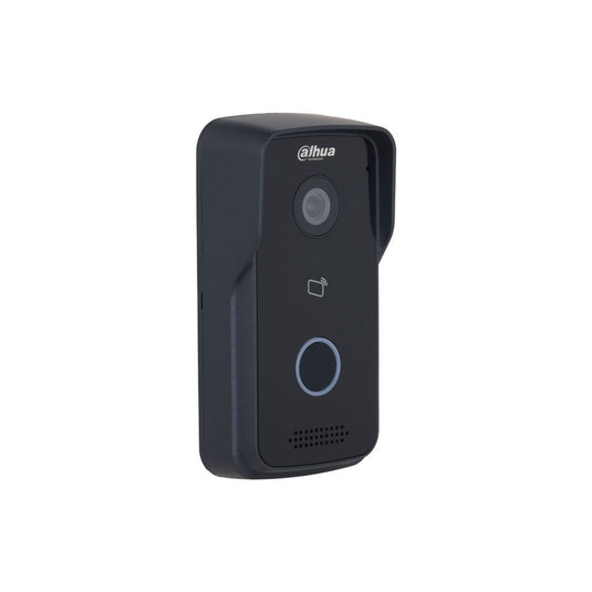 [DHI-VTO2111D-P-S3] Dahua IP Video 1 Button Black Residential Intercom Door Station with 2MP Camera and Card Reader IP65 - Polar Tech Australia