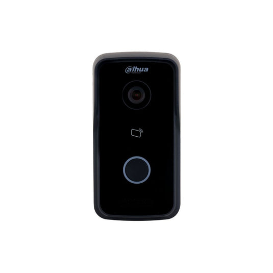 [DHI-VTO2111D-P-S3] Dahua IP Video 1 Button Black Residential Intercom Door Station with 2MP Camera and Card Reader IP65 - Polar Tech Australia