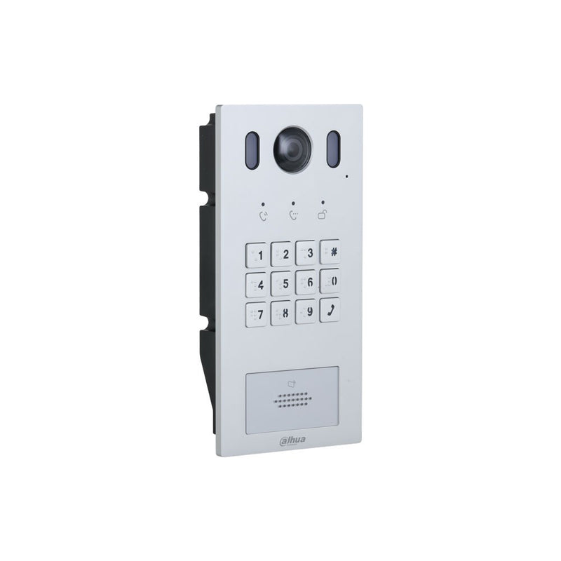Chargez l&#39;image dans la visionneuse de la galerie, [DHI-VTO3222E-P] Dahua 2-Wire or IP Silver Residential Intercom Door Station with 2MP Camera IP65 IK08 - Polar Tech Australia
