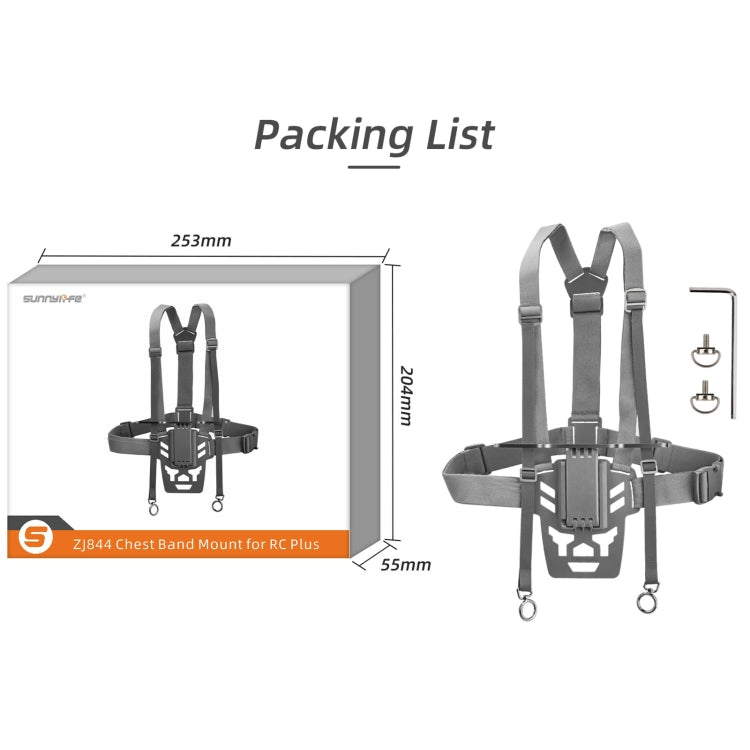 Load image into Gallery viewer, Sunnylife Waist Support Bracket &amp;  Chest Strap for DJI RC Plus: Hands-Free Control - Polar Tech Australia
