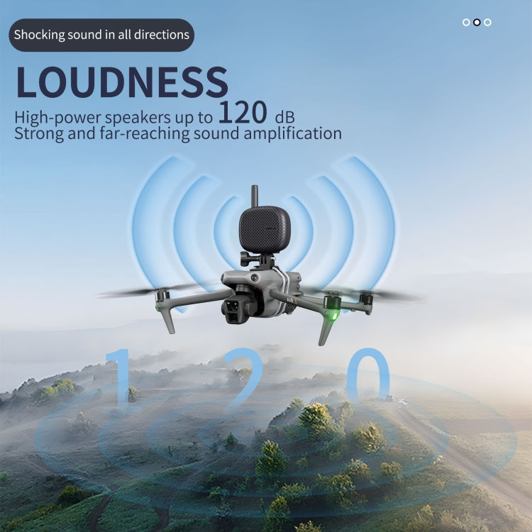 Load image into Gallery viewer, STARTRC Drone Megaphone Wireless Portable Speaker 3KM Control for DJI Mavic / Air / Mini Series - Polar Tech Australia

